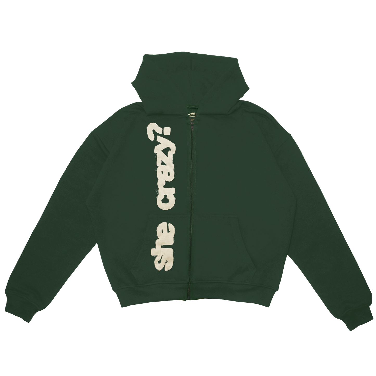 Bluza rozpinana z kapturem "She Crazy"