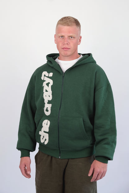 Bluza rozpinana z kapturem "She Crazy"